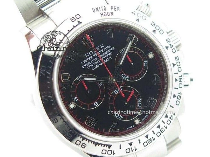 0216 SmartChoice Daytona 116509 JF Best Edition Black Dial On SS Bracelet A 4023